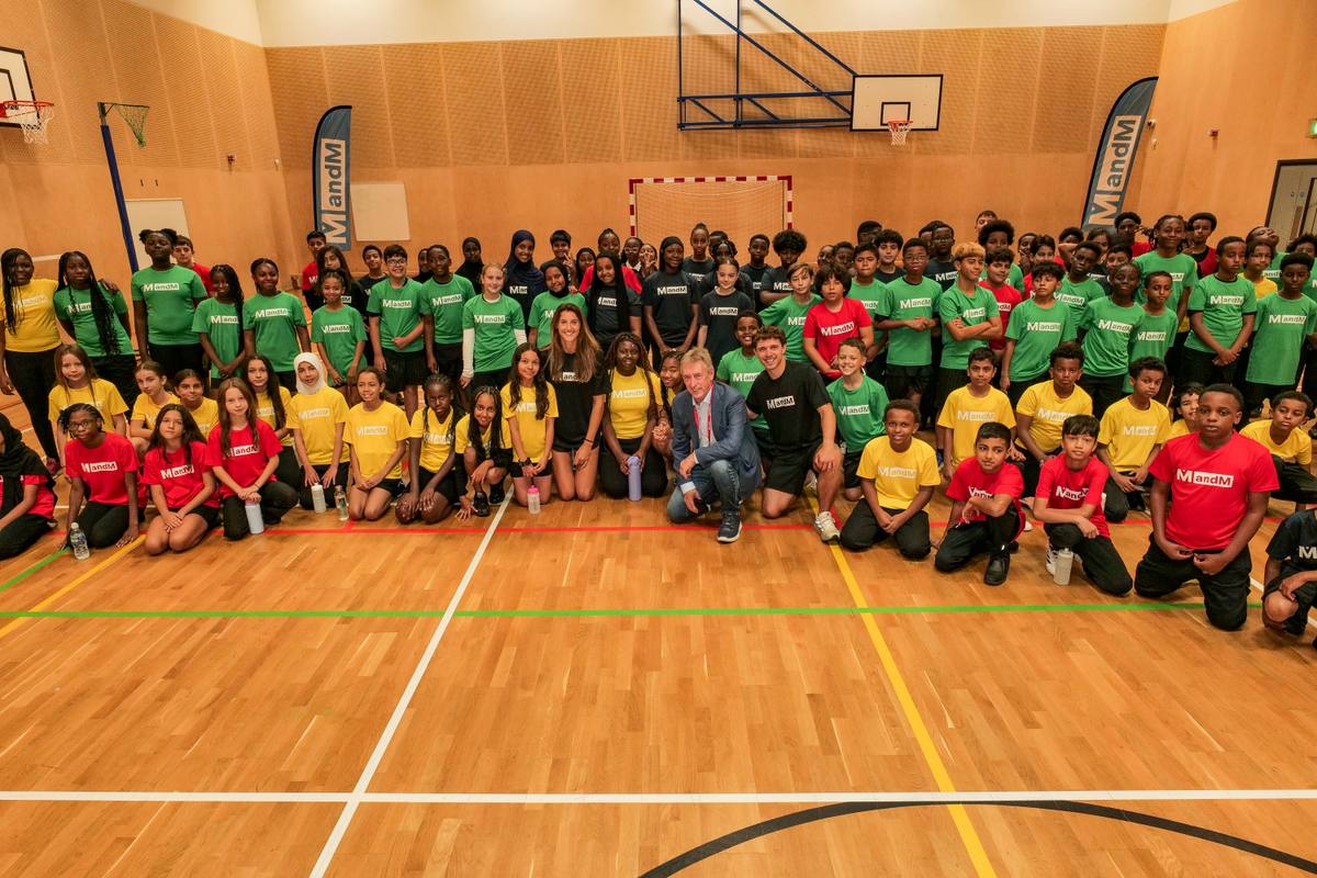 Harris Academy go head-to-head with sporting stars to champion the importance of school sport