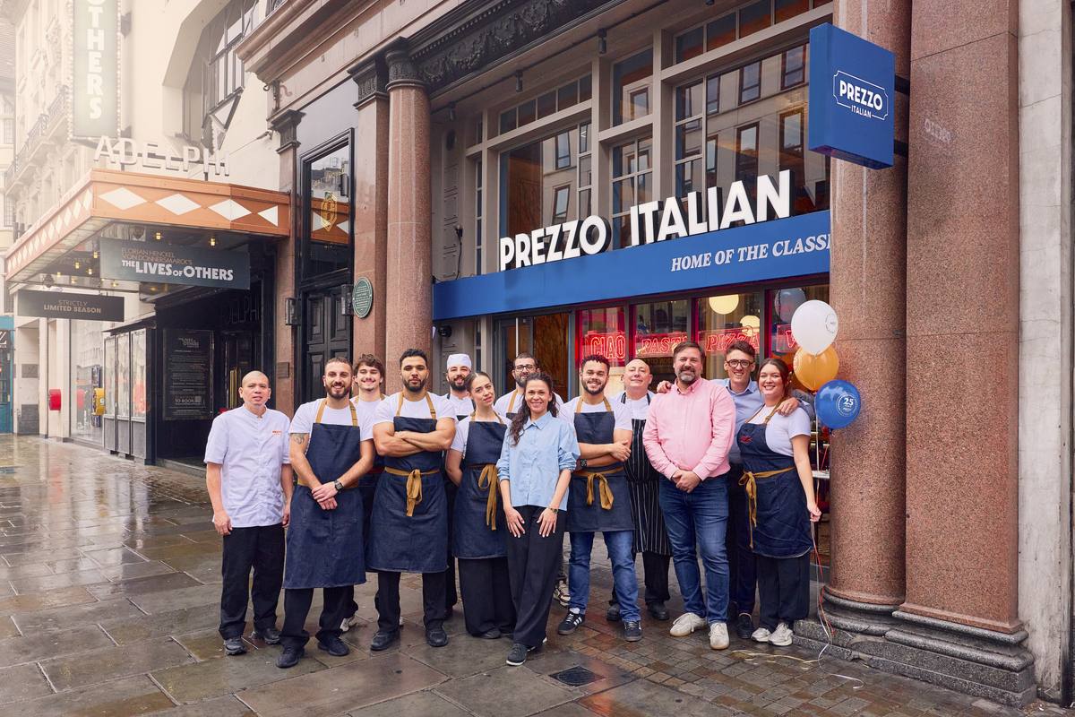 Prezzo Italian Expands London Footprint with Flagship West End Opening on The Strand