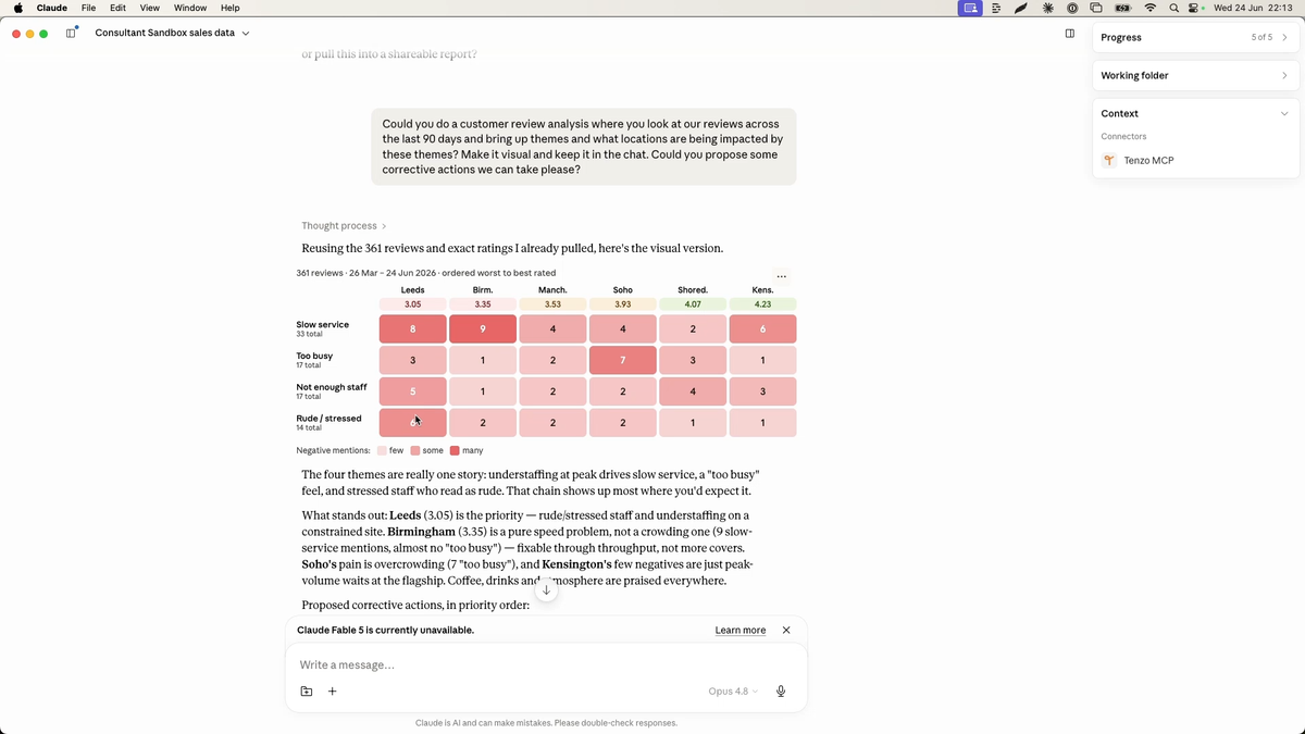 Tenzo Launches New AI Connector Linking Live Hospitality Data to All Leading LLMs