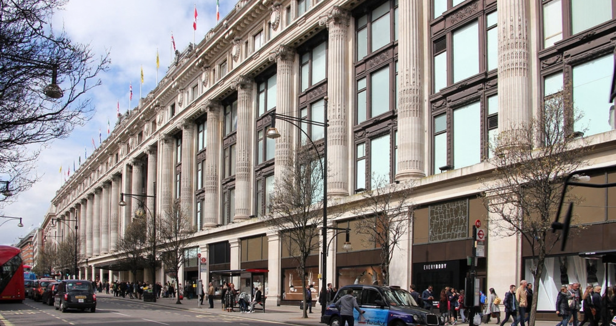 Selfridges on Oxford Street