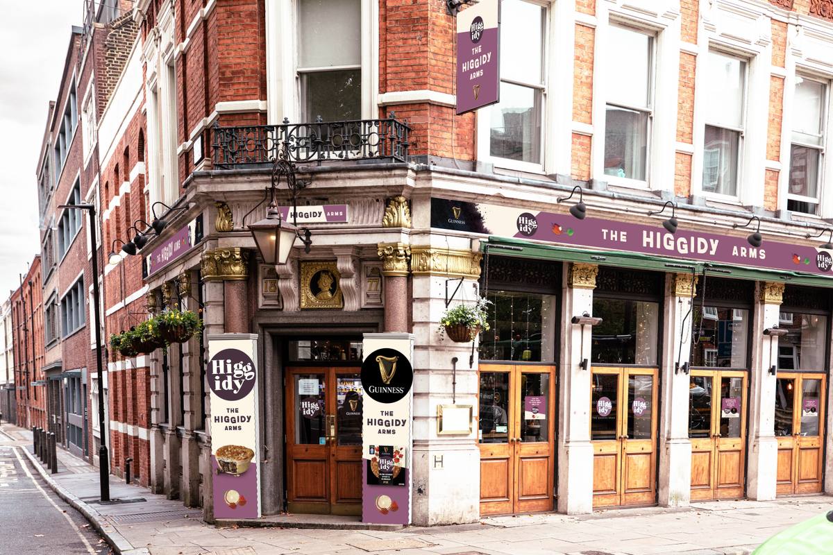 he Higgidy Arms Returns! Thursday 22 October – 64 Theobalds Rd, WC1X 8SF