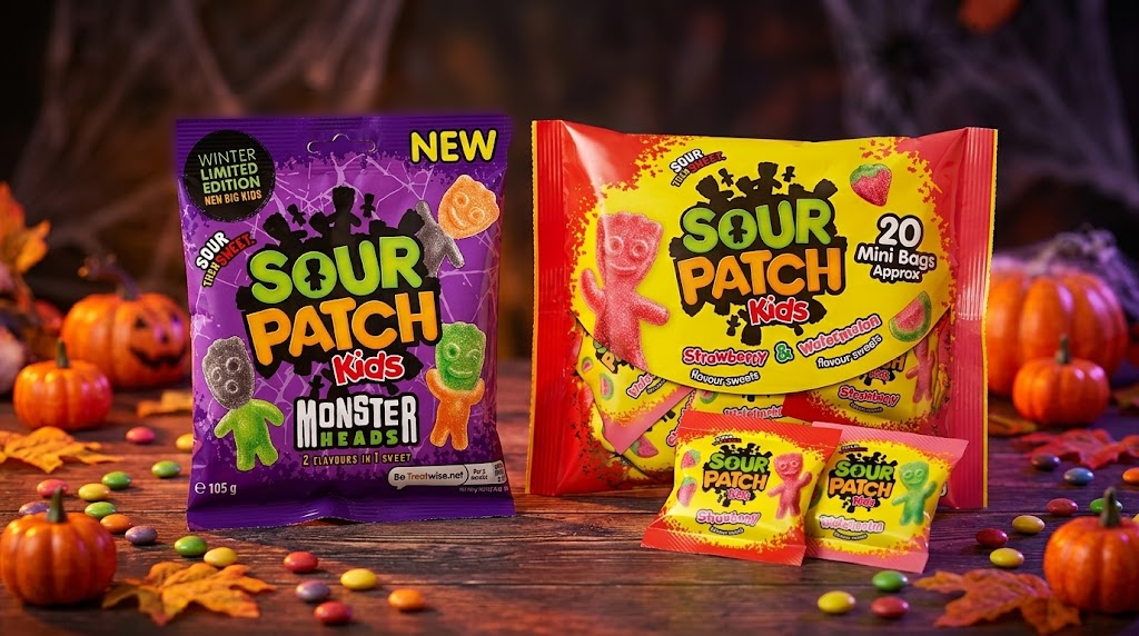 Sour Patch Kids Unveils Limited-Edition Monster Heads for Halloween