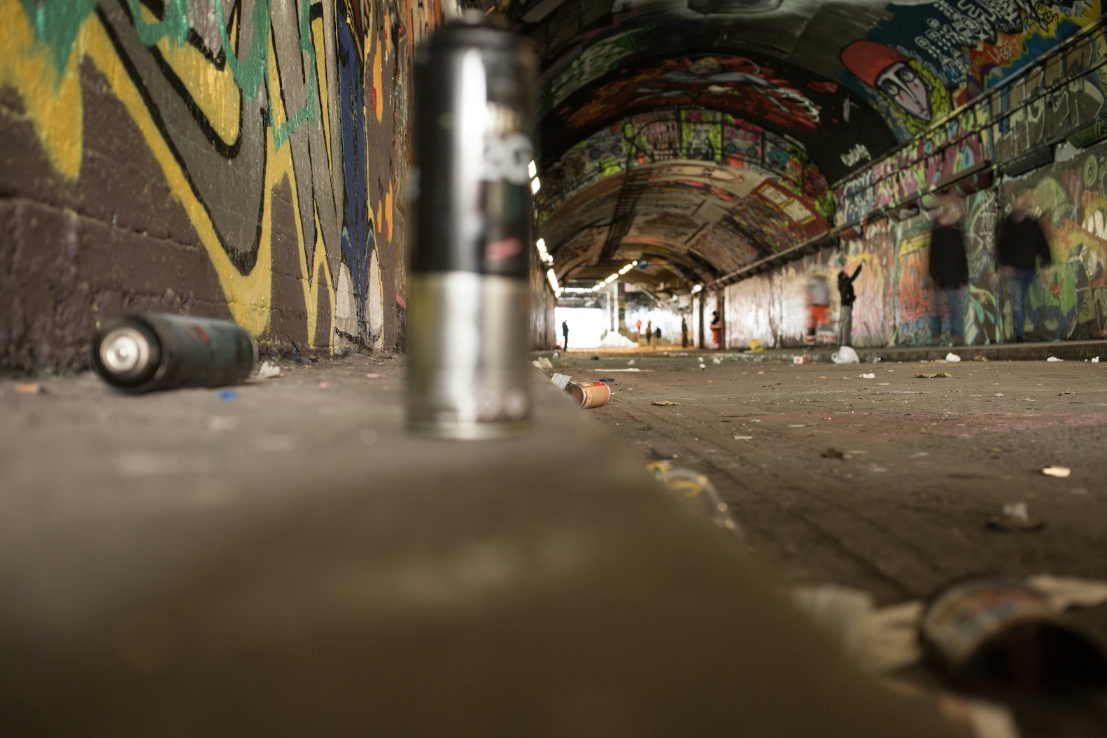 Graffiti tunnel