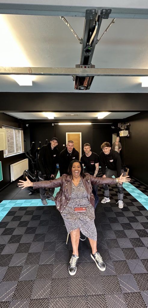 Alison Hammond in her Garage reno by Garage Style LTD