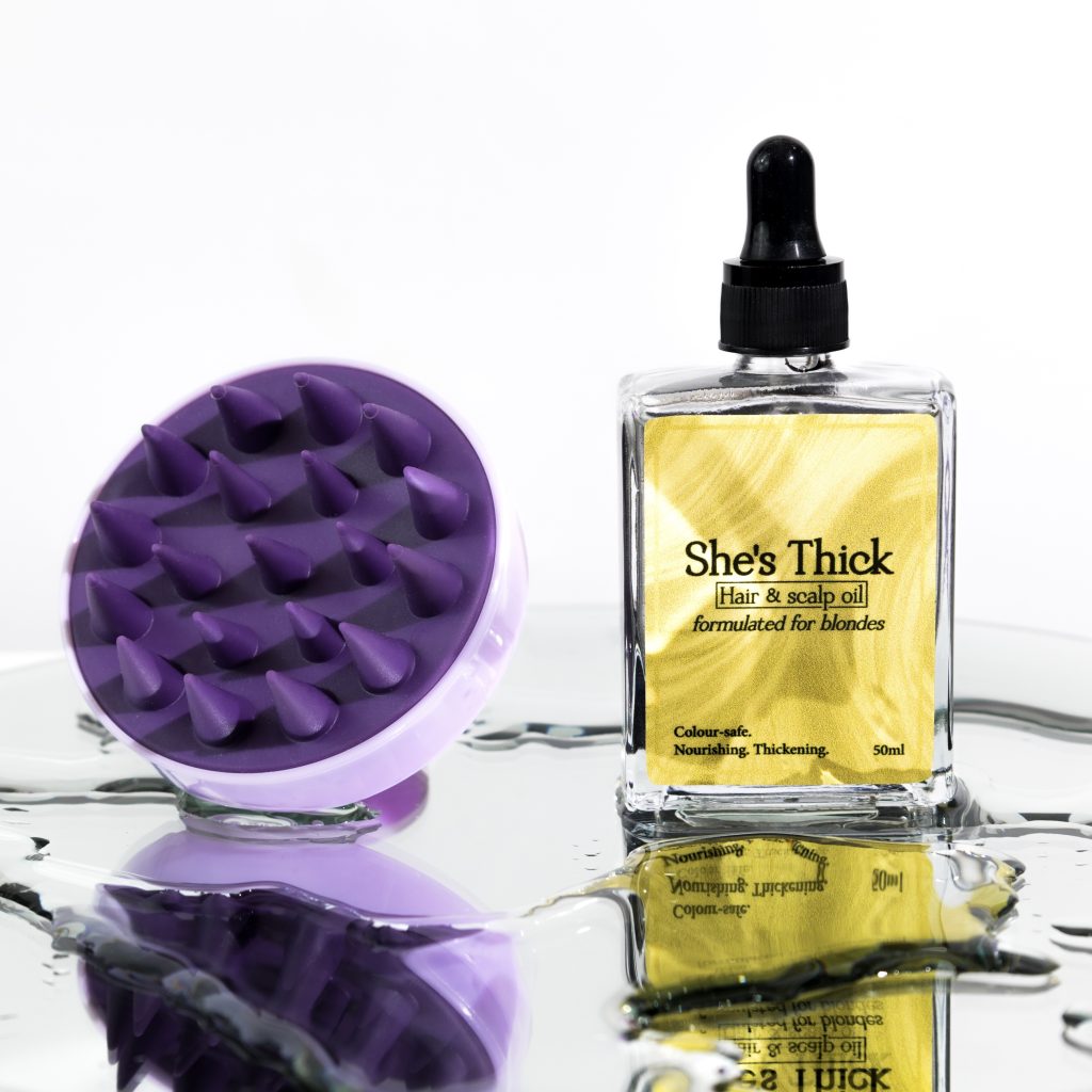 Hair growth oil for blonde hair